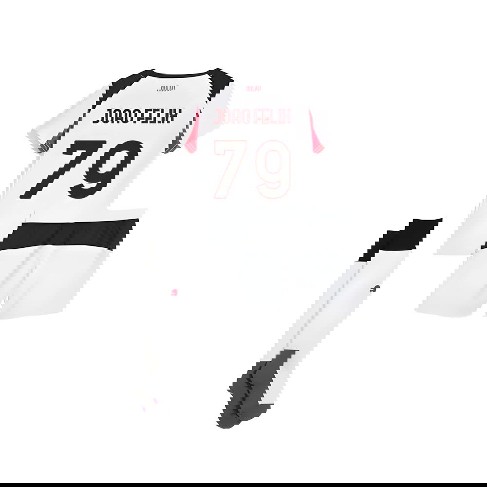 Lacné Futbalove Dresy AC Milan Detské JOAO FELIX #79 Preč Dres 2025-2026