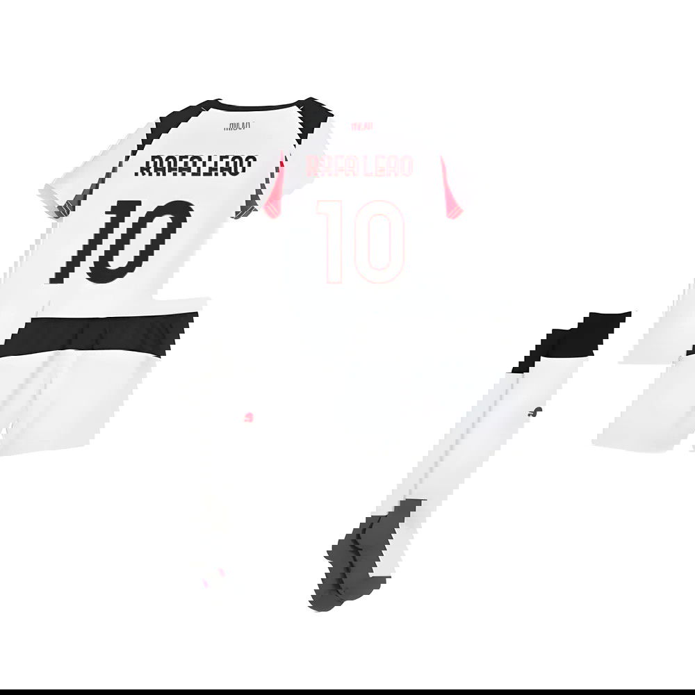 Lacné Futbalove Dresy AC Milan Detské RAFA LEAO #10 Preč Dres 2025-2026