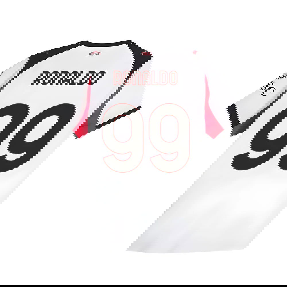Lacné Futbalove Dresy AC Milan RONALDO #99 Preč Dres 2025-2026