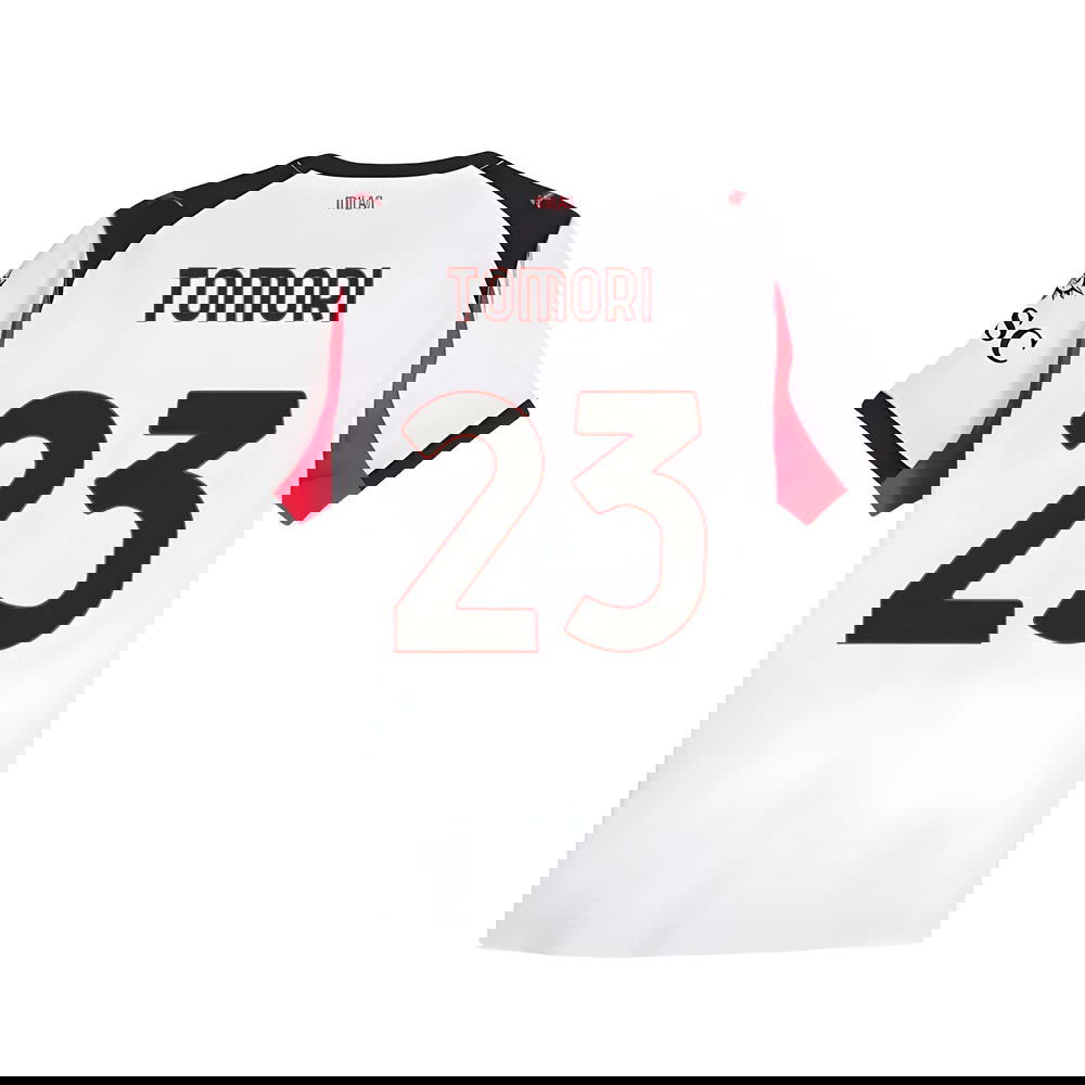 Lacné Futbalove Dresy AC Milan TOMORI #23 Preč Dres 2025-2026