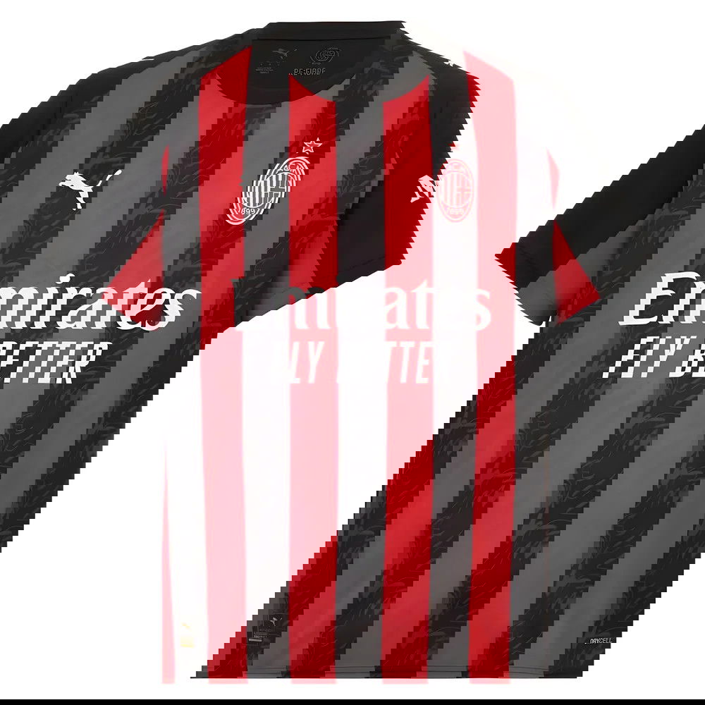 Lacné Futbalove Dresy AC Milan Domáci Dres 2025-2026