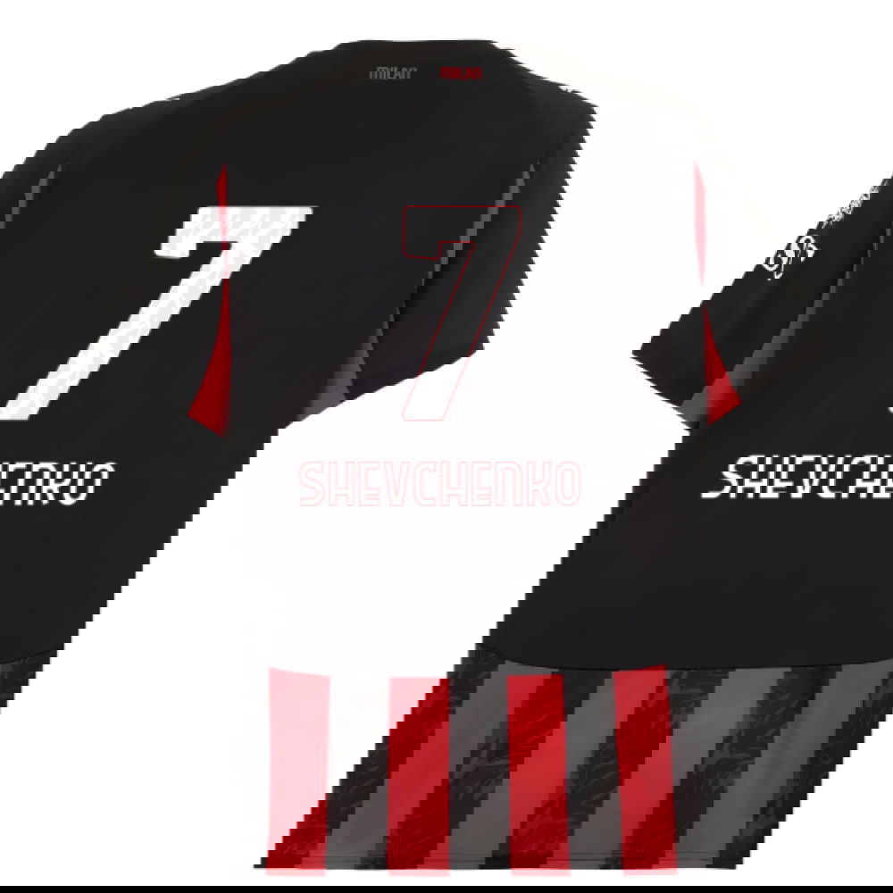 Lacné Futbalove Dresy AC Milan SHEVCHENKO #7 Domáci Dres 2025-2026
