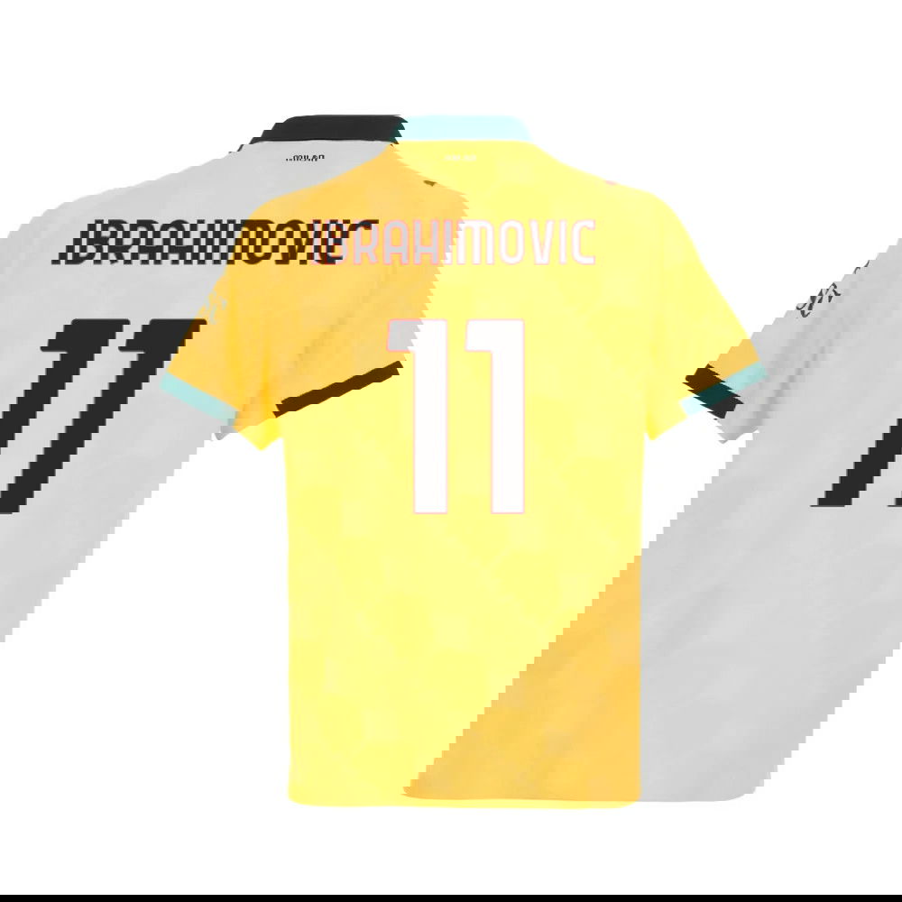 Lacné Futbalove Dresy AC Milan IBRAHIMOVIC #11 Tretina Dres 2025-2026