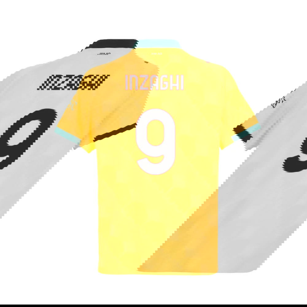Lacné Futbalove Dresy AC Milan INZAGHI #9 Tretina Dres 2025-2026