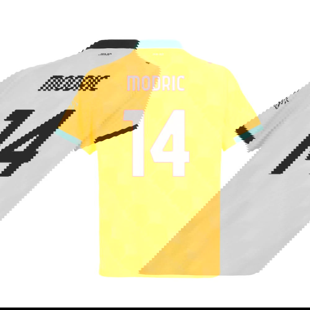 Lacné Futbalove Dresy AC Milan MODRIC #14 Tretina Dres 2025-2026