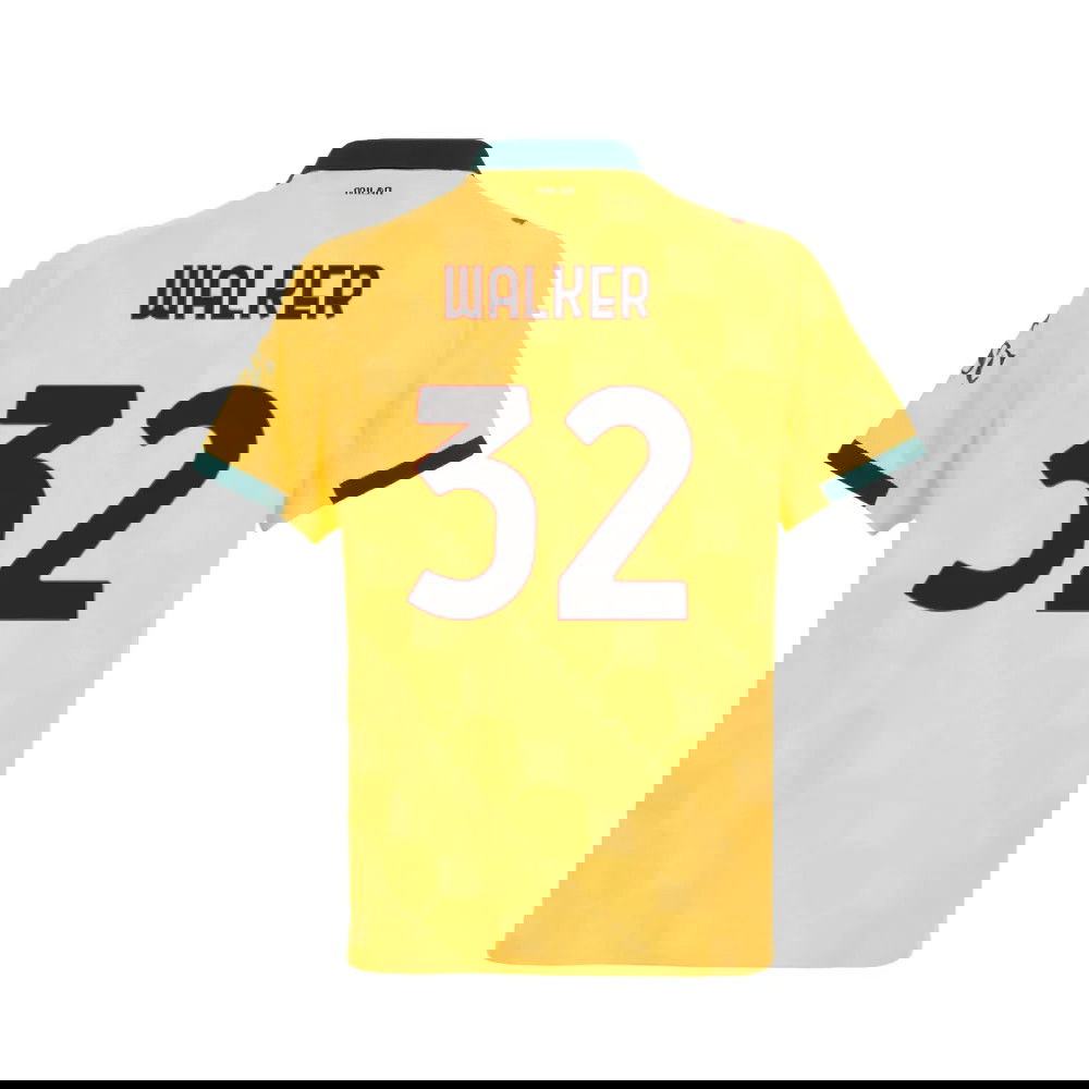 Lacné Futbalove Dresy AC Milan WALKER #32 Tretina Dres 2025-2026