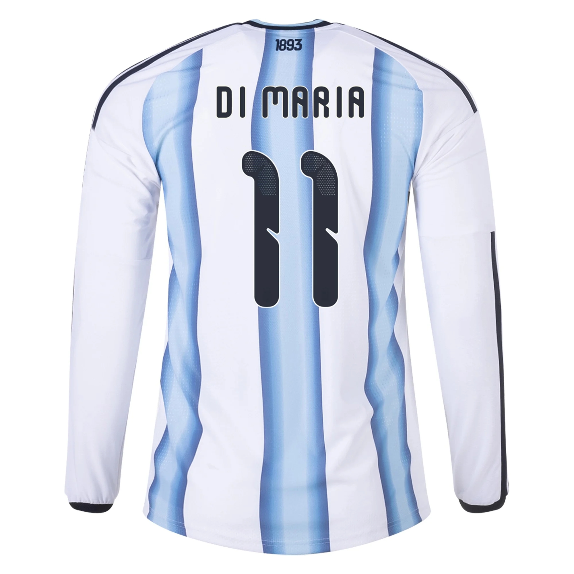 Lacné Futbalove Dresy Argentína Dlhý Rukáv DI MARIA #11 Domáci Dres Majstrovstvá sveta 2026