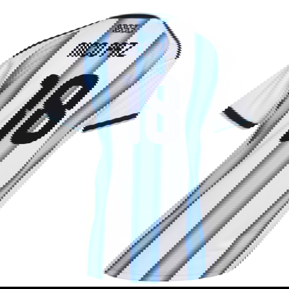 Lacné Futbalove Dresy Argentína Dámské NICO PAZ #18 Domáci Dres Majstrovstvá sveta 2026