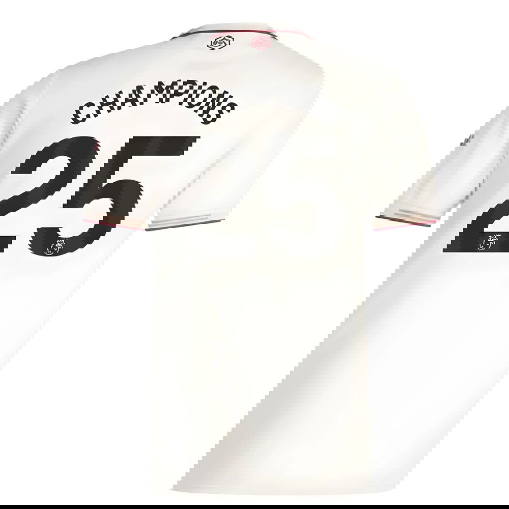 Lacné Futbalove Dresy Arsenal CHAMPIONS #25 Tretina Dres 2025-2026