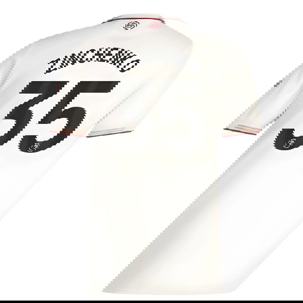 Lacné Futbalove Dresy Arsenal ZINCHENKO #35 Tretina Dres 2025-2026