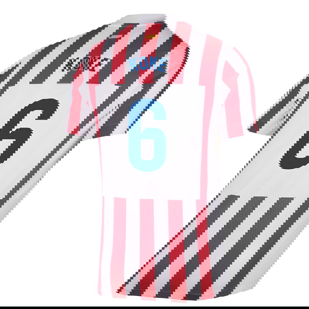 Lacné Futbalove Dresy Atletico Madrid KOKE #6 Domáci Dres 2025-2026