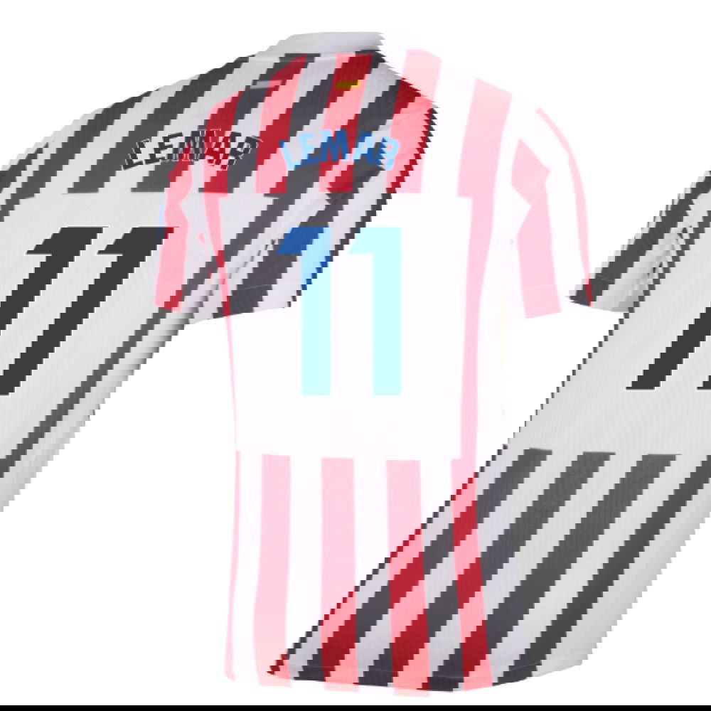 Lacné Futbalove Dresy Atletico Madrid LEMAR #11 Domáci Dres 2025-2026