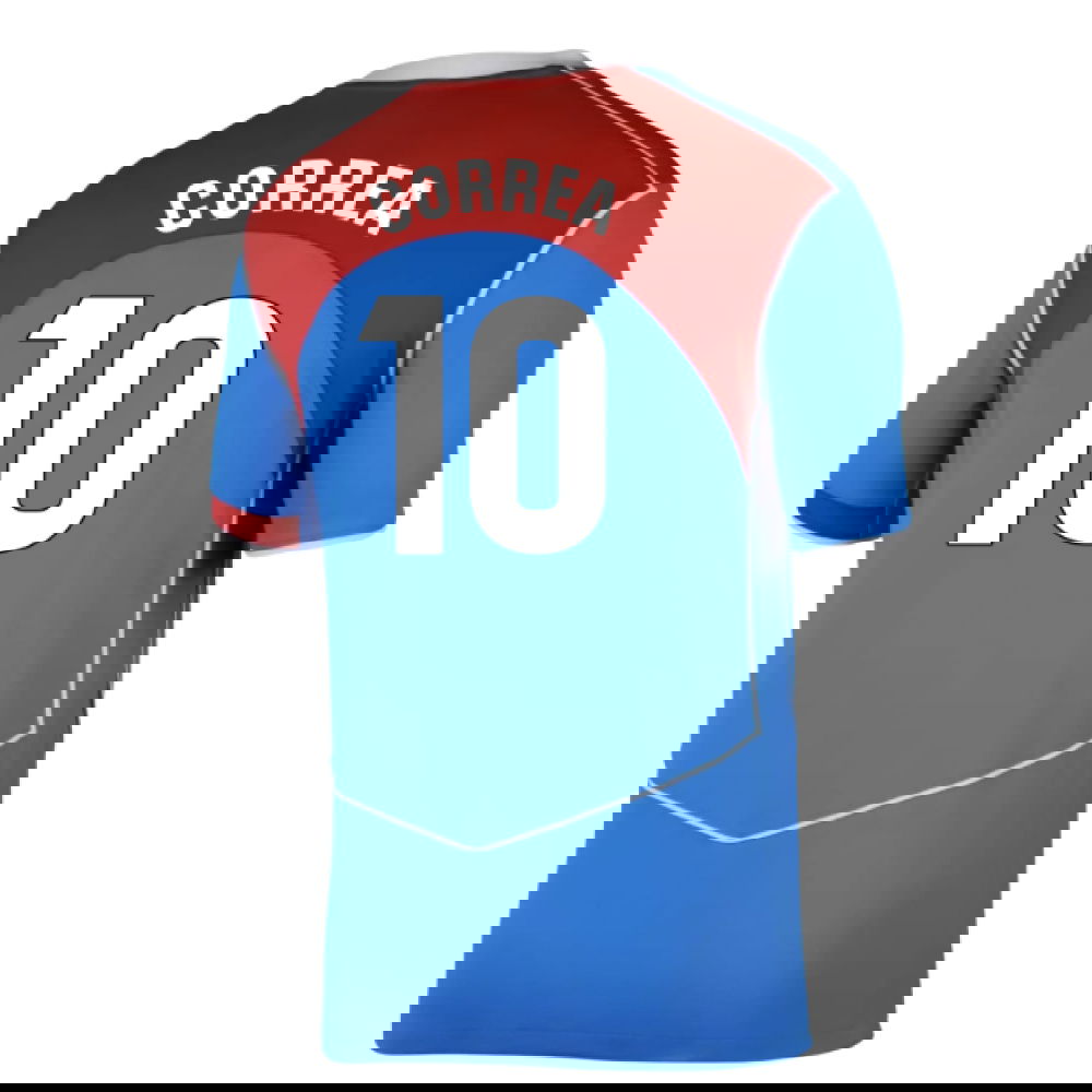 Lacné Futbalove Dresy Atletico Madrid CORREA #10 Tretina Dres 2025-2026