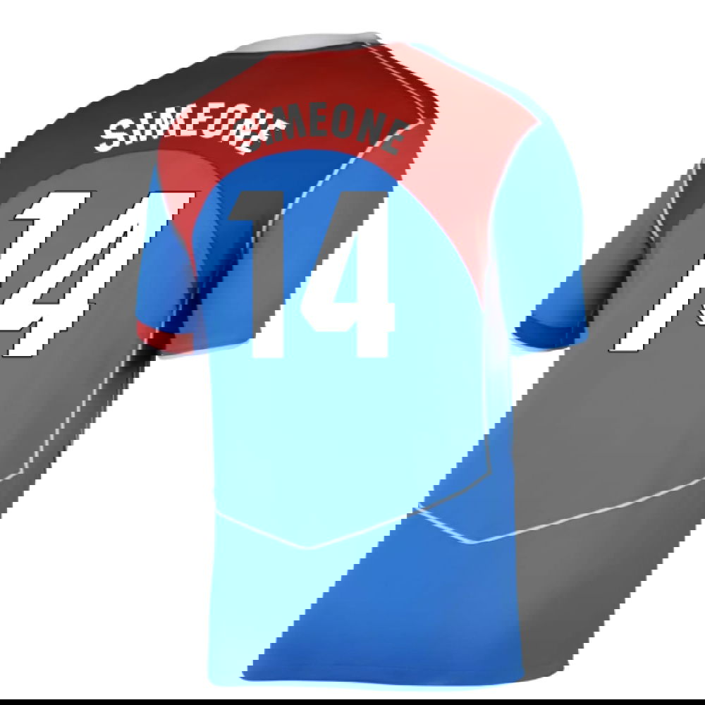 Lacné Futbalove Dresy Atletico Madrid SIMEONE #14 Tretina Dres 2025-2026