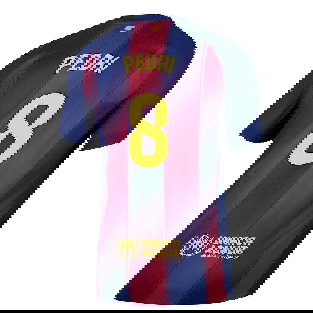 Lacné Futbalove Dresy FC Barcelona PEDRI #8 Domáci Dres 2025-2026