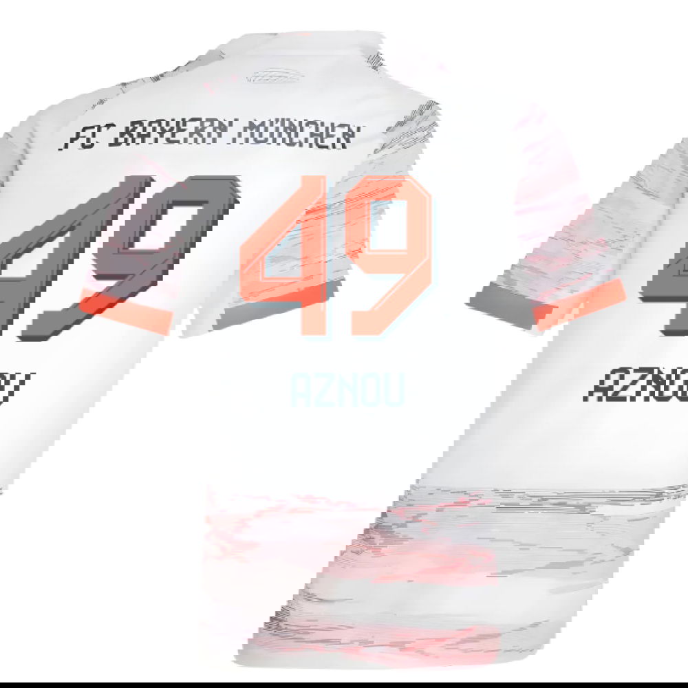 Lacné Futbalove Dresy Bayern Munich AZNOU #49 Preč Dres 2025-2026