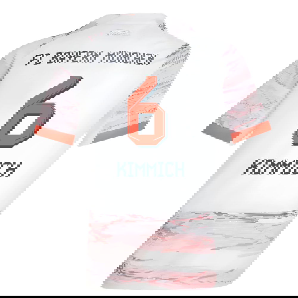 Lacné Futbalove Dresy Bayern Munich KIMMICH #6 Preč Dres 2025-2026