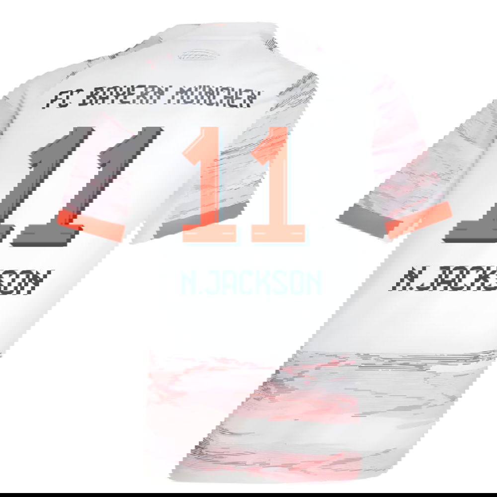 Lacné Futbalove Dresy Bayern Munich NJACKSON #11 Preč Dres 2025-2026