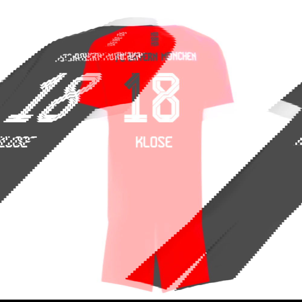 Lacné Futbalove Dresy Bayern Munich Detské KLOSE #18 Domáci Dres 2025-2026