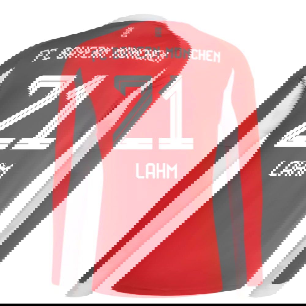 Lacné Futbalove Dresy Bayern Munich Dlhý Rukáv LAHM #21 Domáci Dres 2025-2026