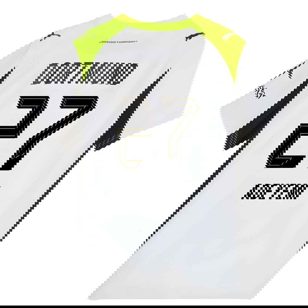 Lacné Futbalove Dresy BVB Borussia Dortmund ADEYEMI #27 Preč Dres 2025-2026