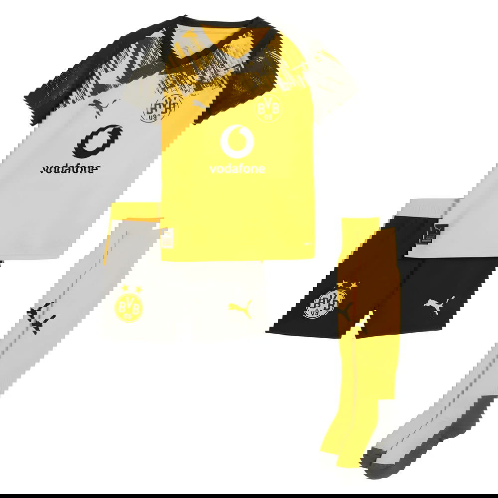 Lacné Futbalove Dresy BVB Borussia Dortmund Detské Domáci Dres 2025-2026