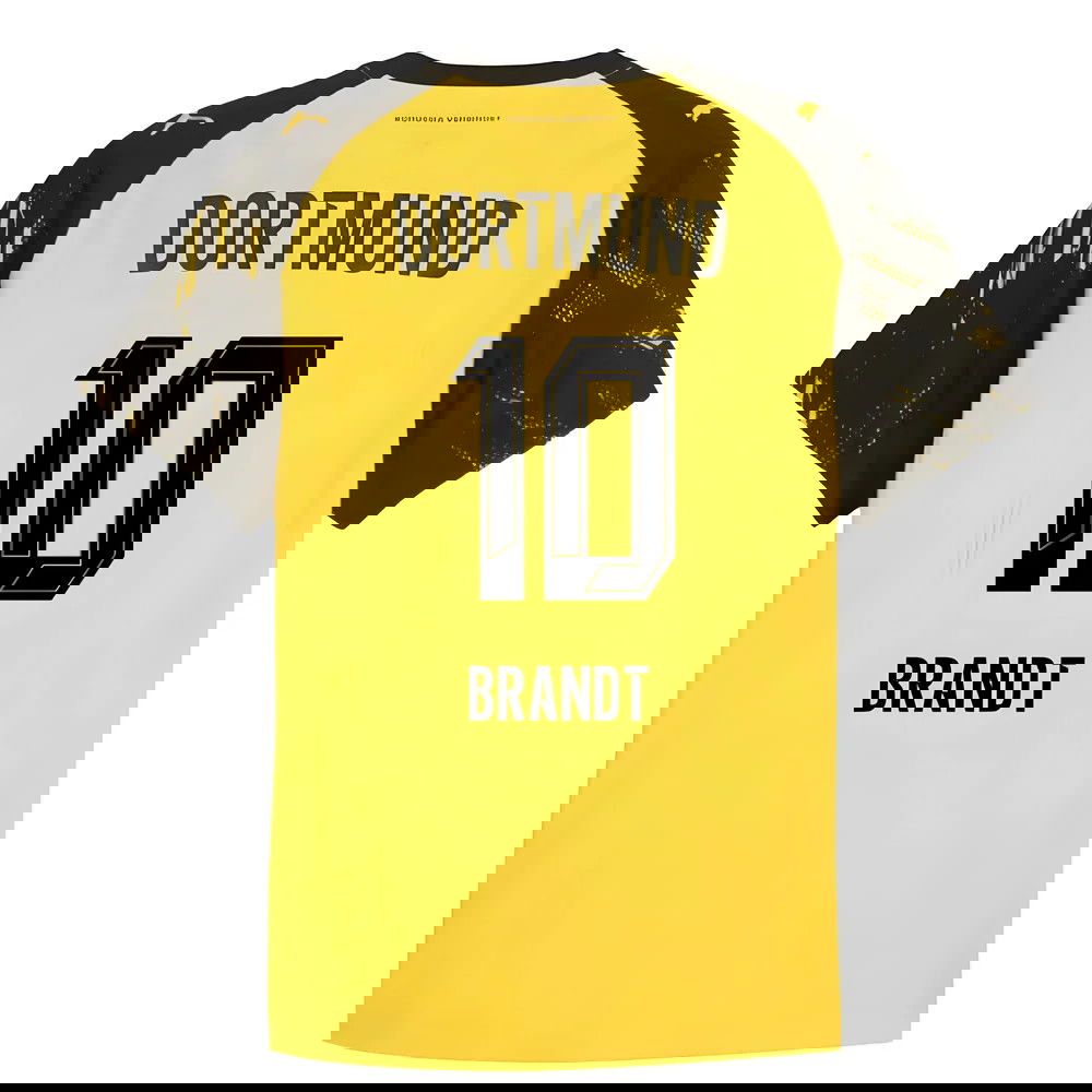 Lacné Futbalove Dresy BVB Borussia Dortmund BRANDT #10 Domáci Dres 2025-2026