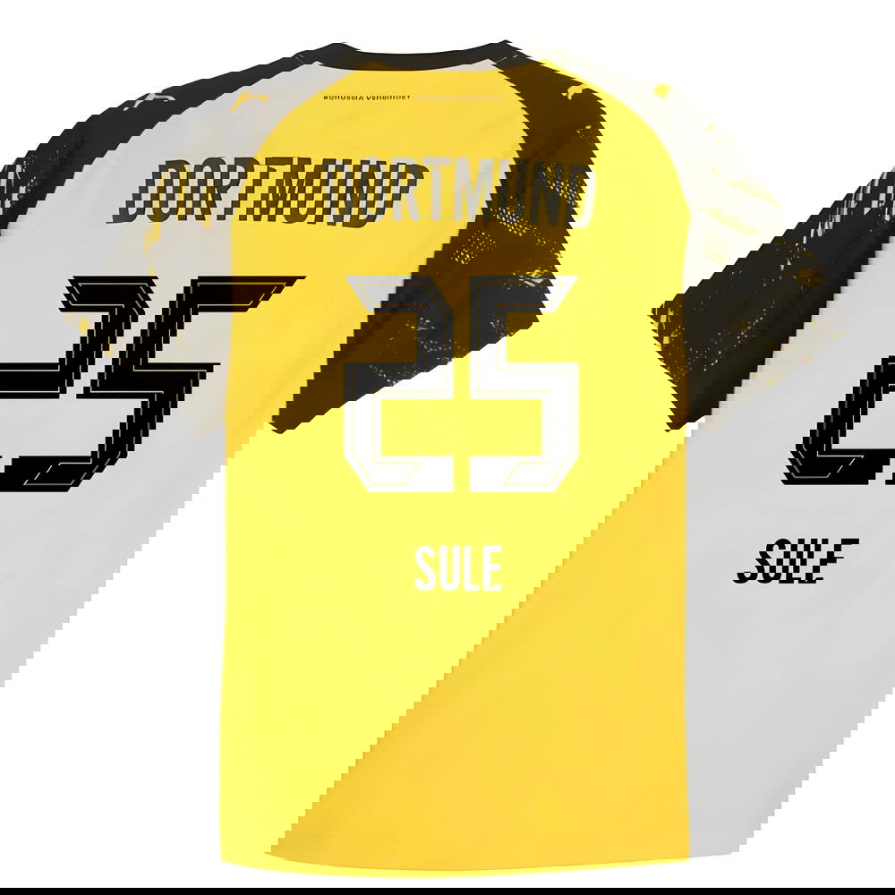 Lacné Futbalove Dresy BVB Borussia Dortmund SULE #25 Domáci Dres 2025-2026