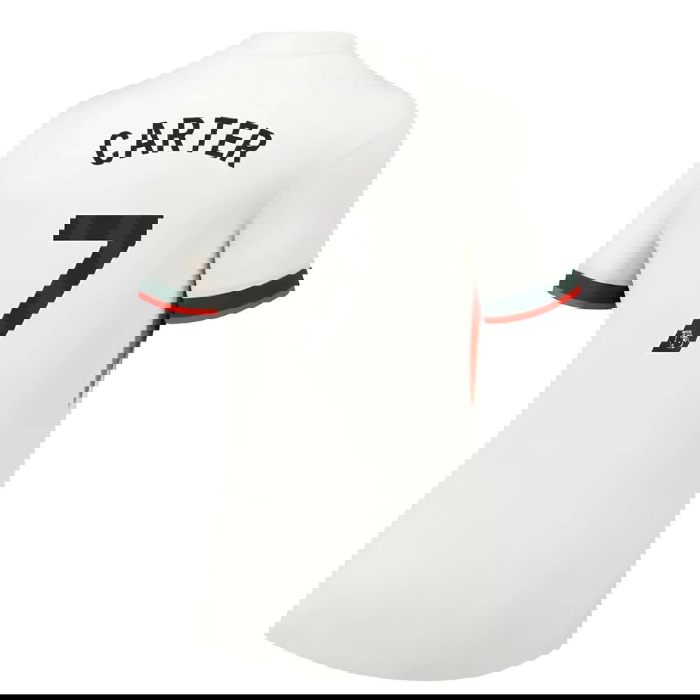 Lacné Futbalove Dresy Chelsea Dámské CARTER #7 Preč Dres 2025-2026