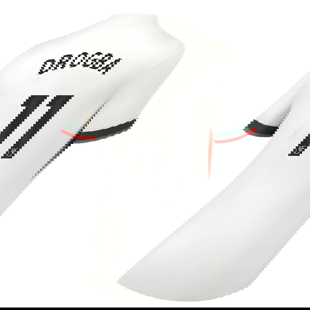 Lacné Futbalove Dresy Chelsea Dámské DROGBA #11 Preč Dres 2025-2026