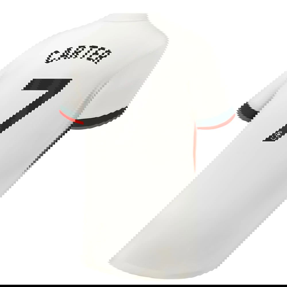 Lacné Futbalove Dresy Chelsea CARTER #7 Preč Dres 2025-2026