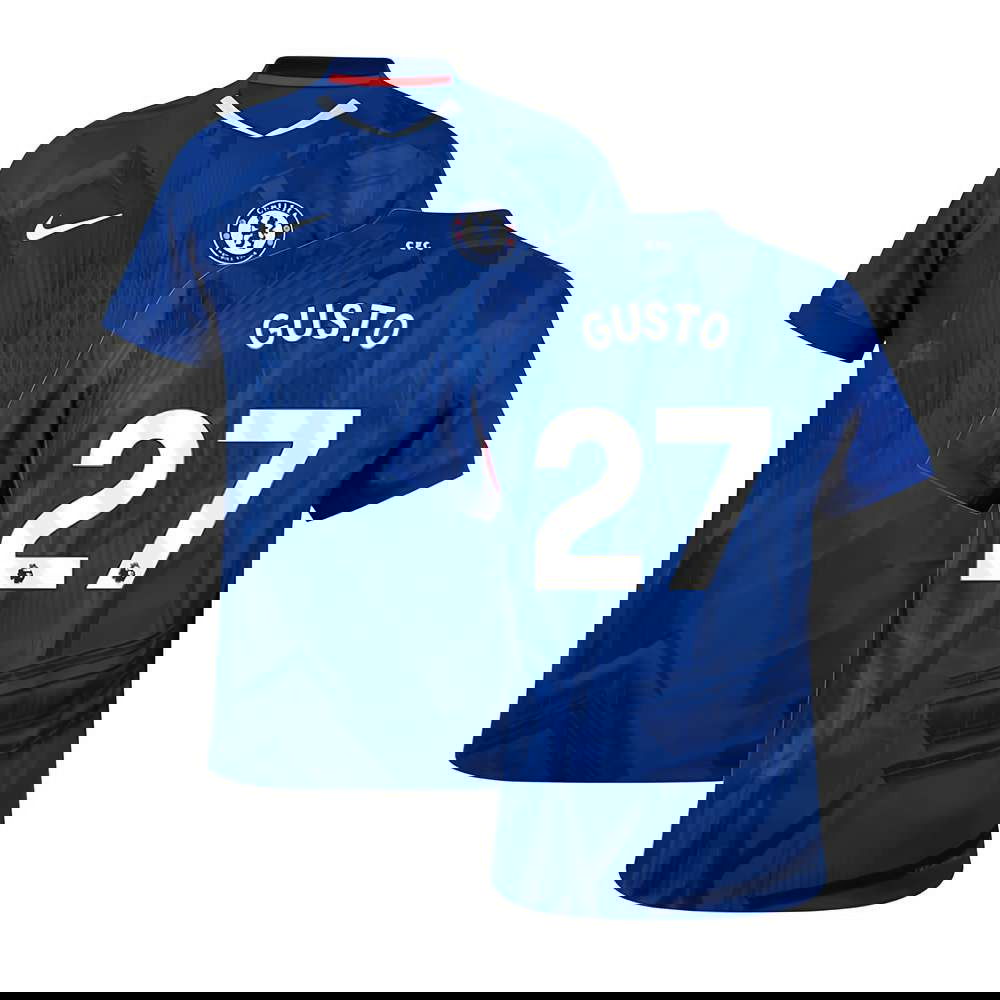 Lacné Futbalove Dresy Chelsea GUSTO #27 Domáci Dres 2025-2026