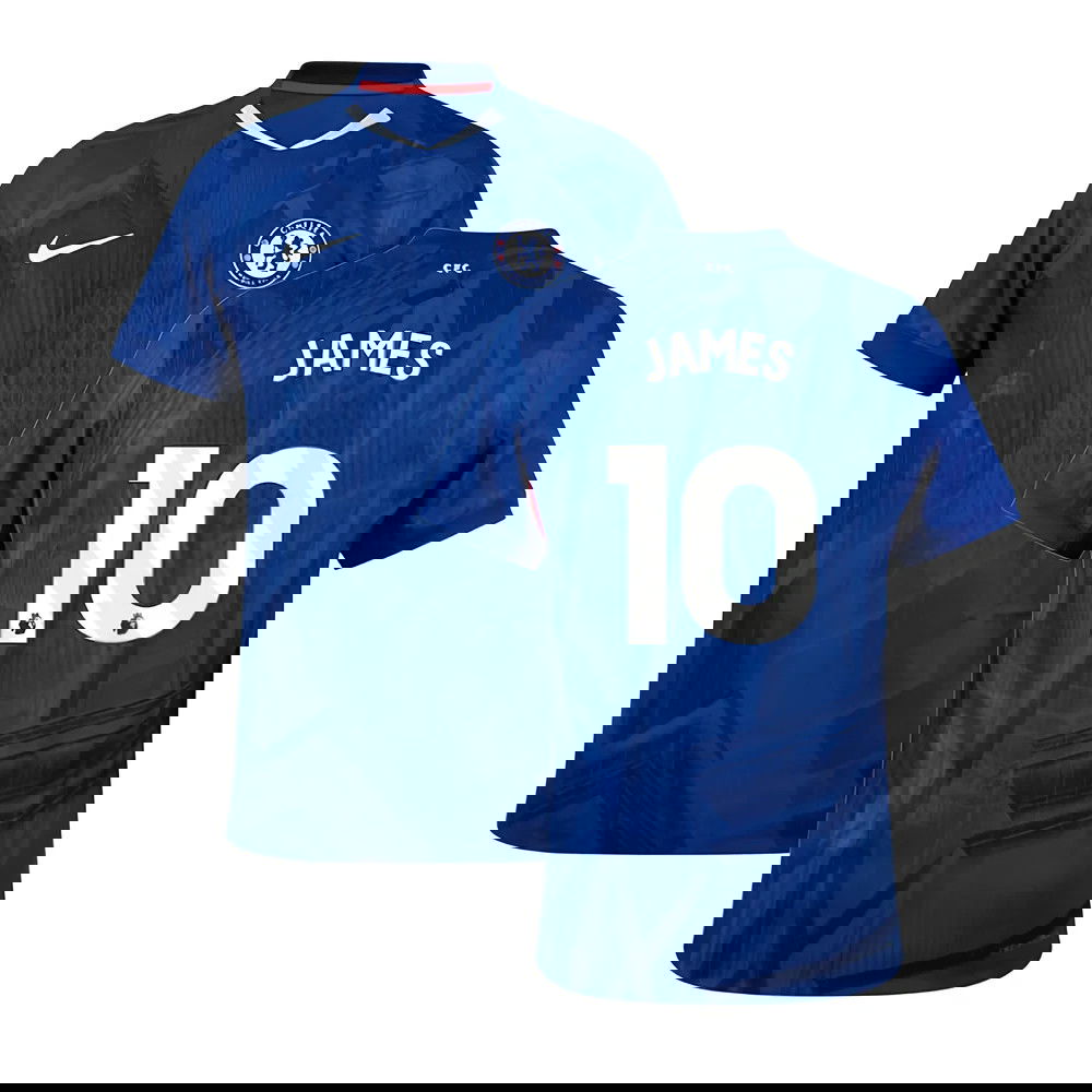 Lacné Futbalove Dresy Chelsea JAMES #10 Domáci Dres 2025-2026