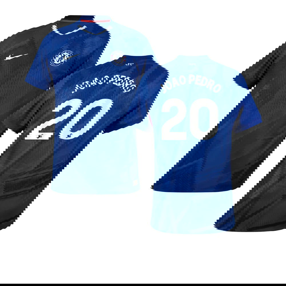 Lacné Futbalove Dresy Chelsea JOAO PEDRO #20 Domáci Dres 2025-2026