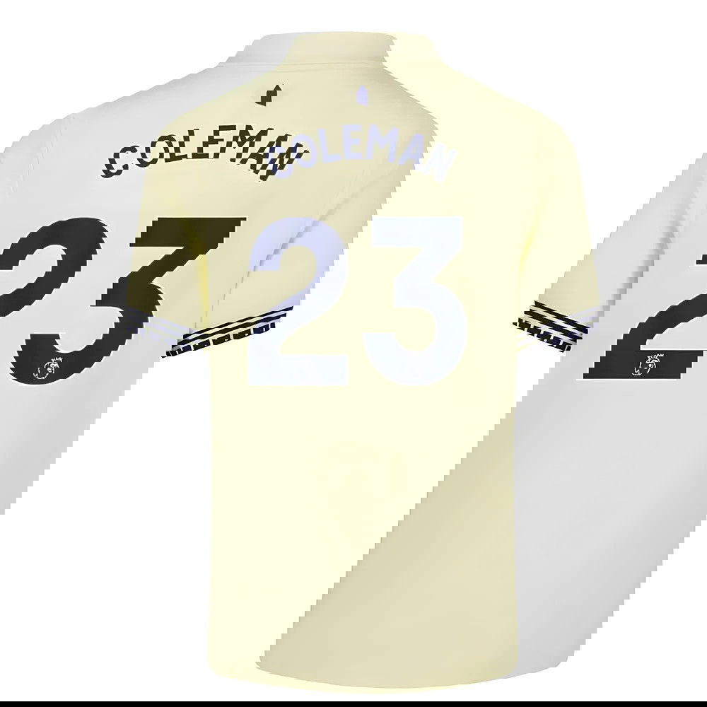 Lacné Futbalove Dresy Everton COLEMAN #23 Preč Dres 2025-2026