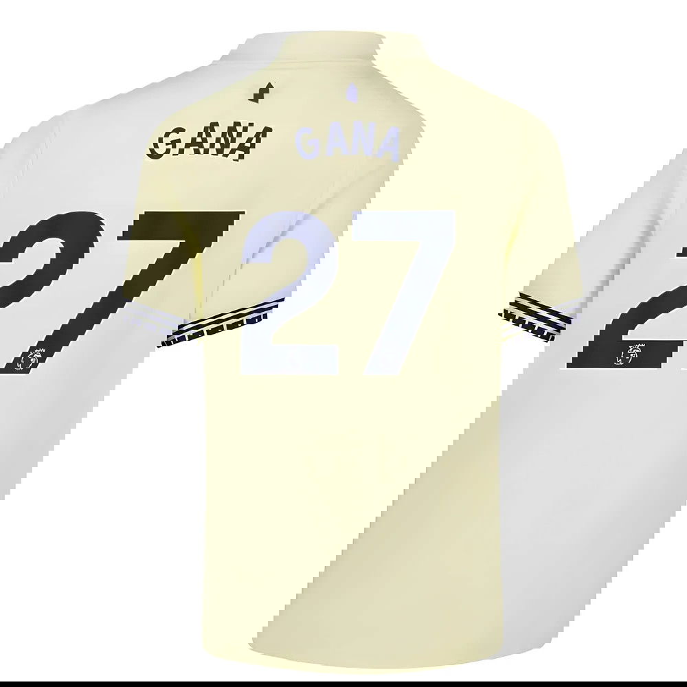 Lacné Futbalove Dresy Everton GANA #27 Preč Dres 2025-2026