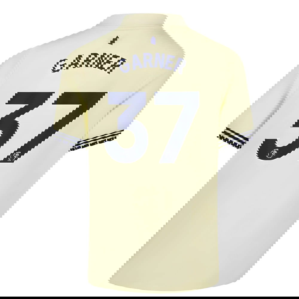 Lacné Futbalove Dresy Everton GARNER #37 Preč Dres 2025-2026