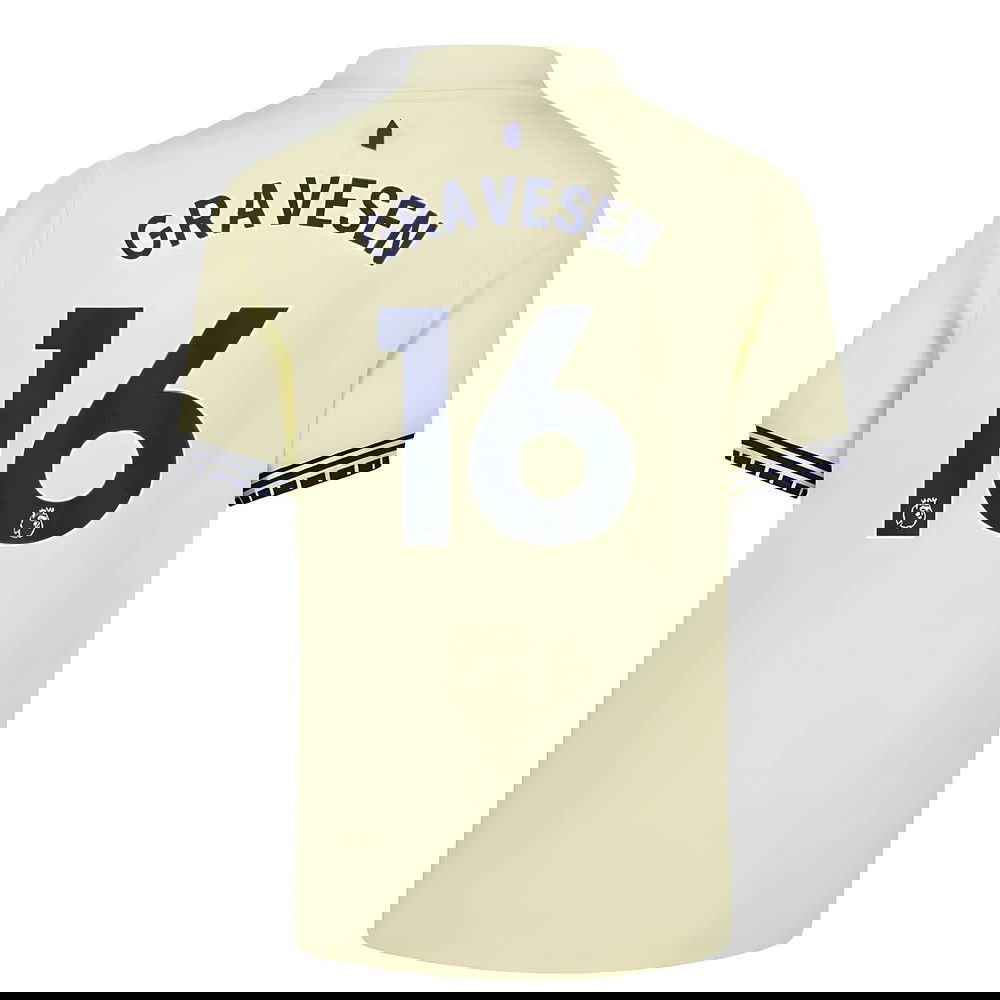 Lacné Futbalove Dresy Everton GRAVESEN #16 Preč Dres 2025-2026