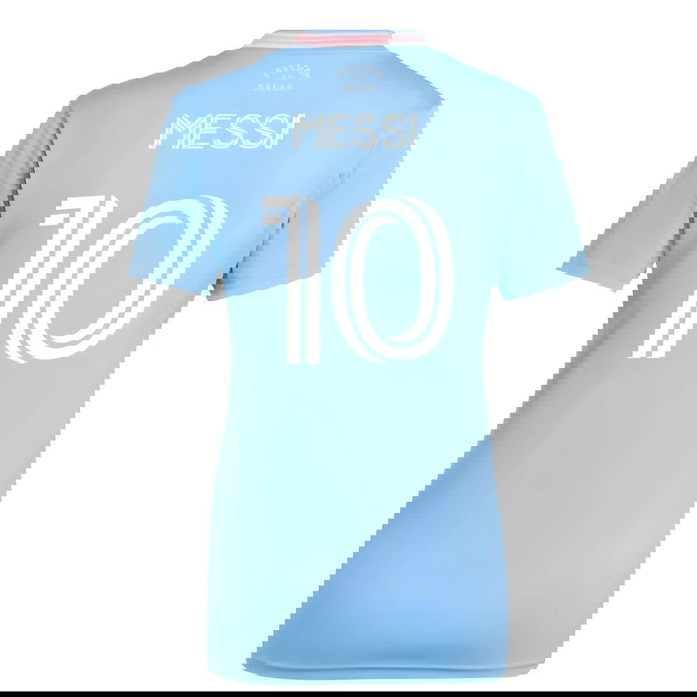 Lacné Futbalove Dresy Inter Miami CF Dámské MESSI #10 Tretina Dres 2025-2026