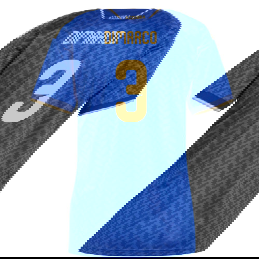 Lacné Futbalove Dresy Taliansko Dámské DIMARCO #3 Domáci Dres Majstrovstvá sveta 2026