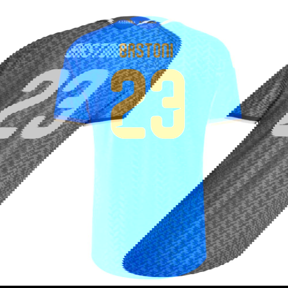 Lacné Futbalove Dresy Taliansko BASTONI #23 Domáci Dres Majstrovstvá sveta 2026