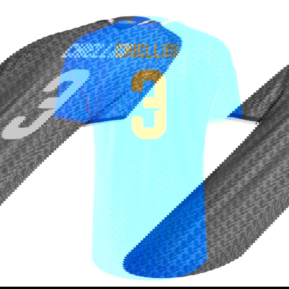 Lacné Futbalove Dresy Taliansko CHIELLINI #3 Domáci Dres Majstrovstvá sveta 2026