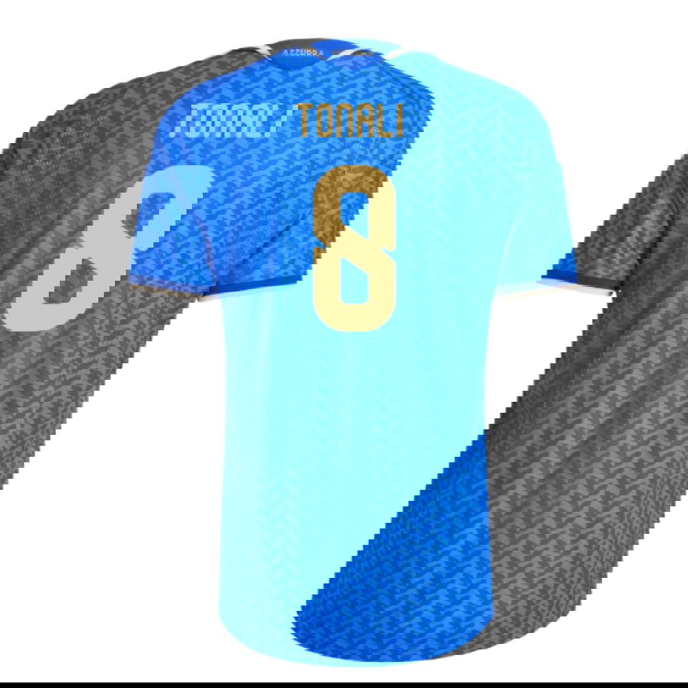 Lacné Futbalove Dresy Taliansko TONALI #8 Domáci Dres Majstrovstvá sveta 2026