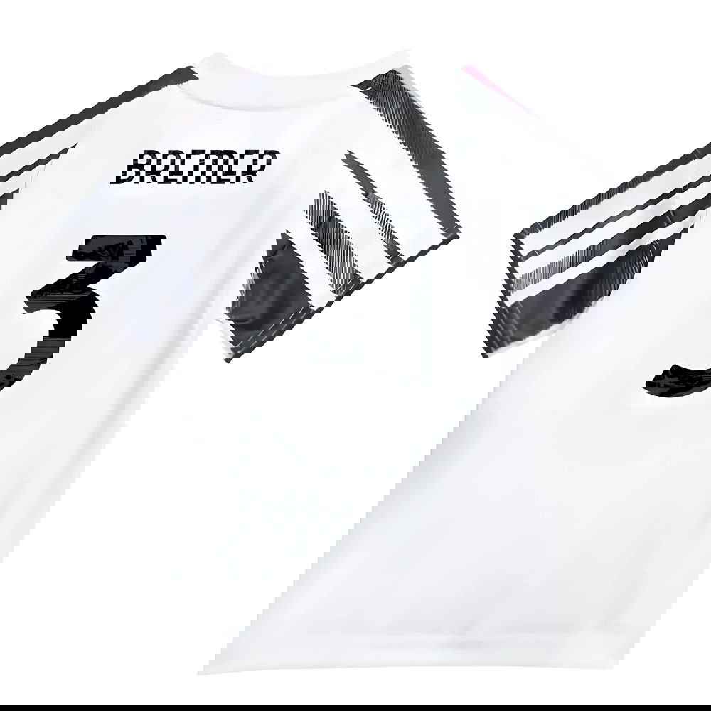 Lacné Futbalove Dresy Juventus Detské BREMER #3 Domáci Dres 2025-2026