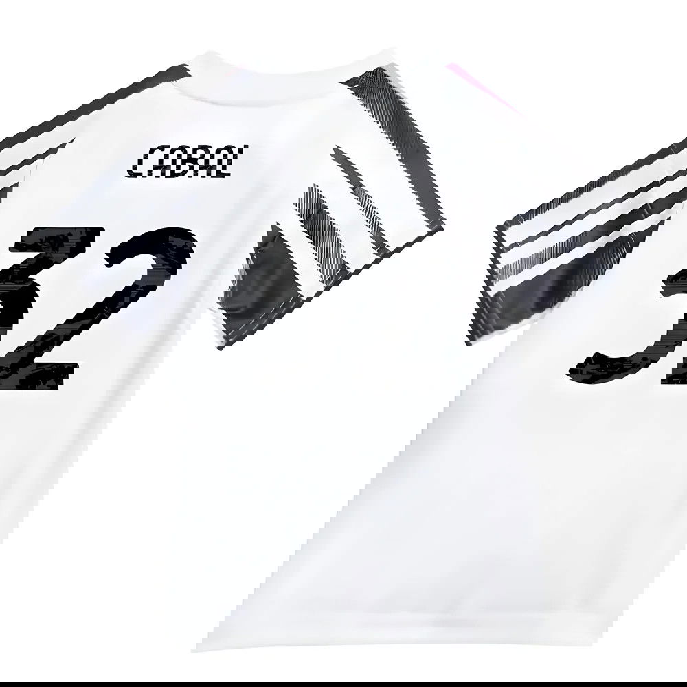 Lacné Futbalove Dresy Juventus Detské CABAL #32 Domáci Dres 2025-2026