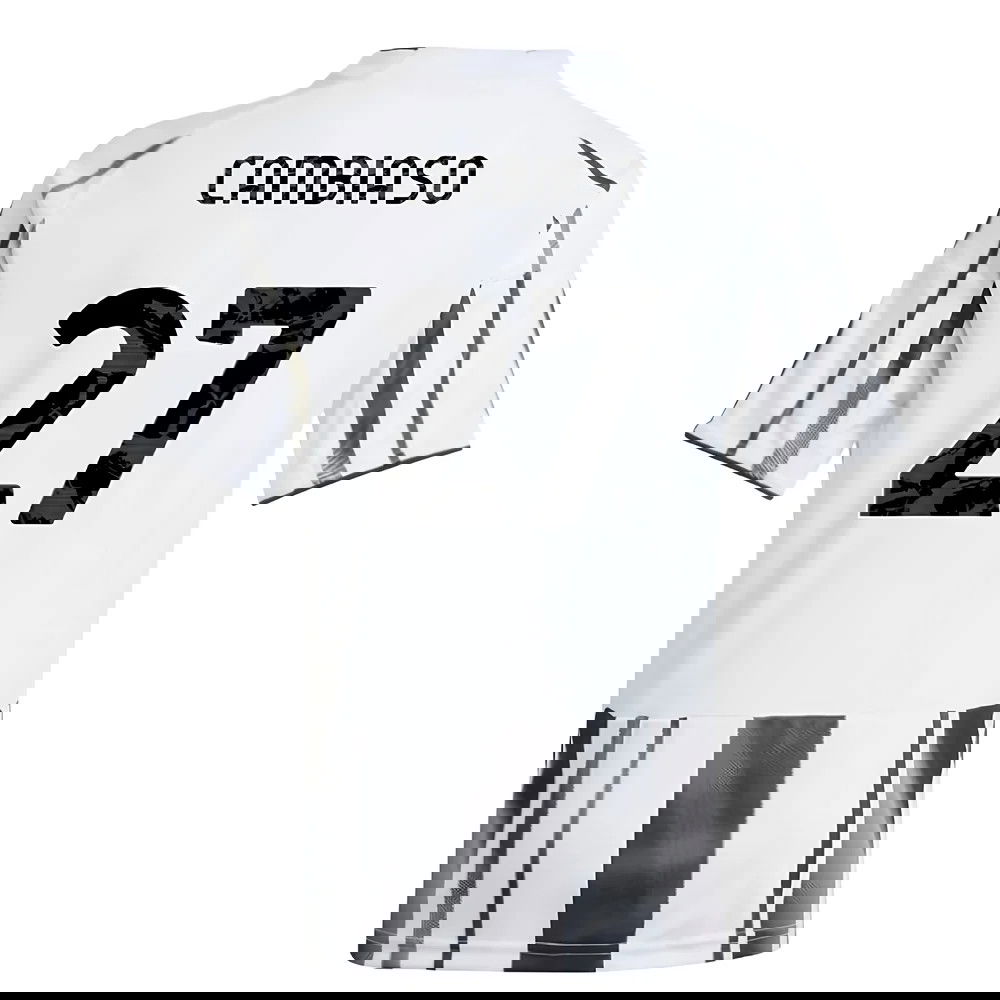 Lacné Futbalove Dresy Juventus CAMBIASO #27 Domáci Dres 2025-2026