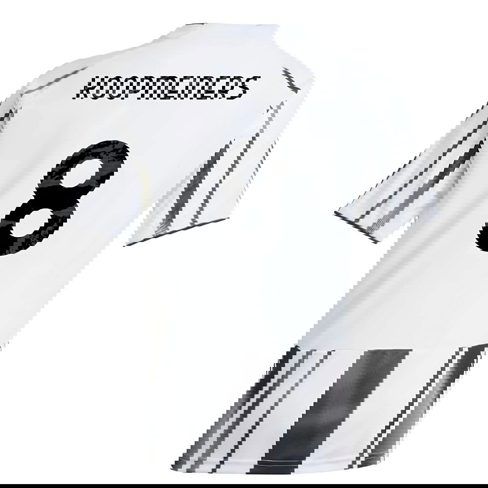 Lacné Futbalove Dresy Juventus KOOPMEINERS #8 Domáci Dres 2025-2026