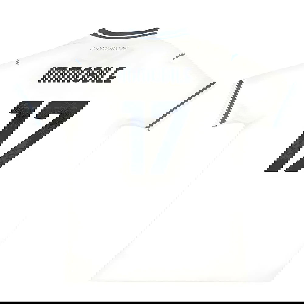 Lacné Futbalove Dresy SS Lazio IMMOBILE #17 Preč Dres 2025-2026