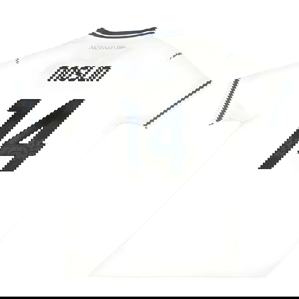 Lacné Futbalove Dresy SS Lazio NOSLIN #14 Preč Dres 2025-2026