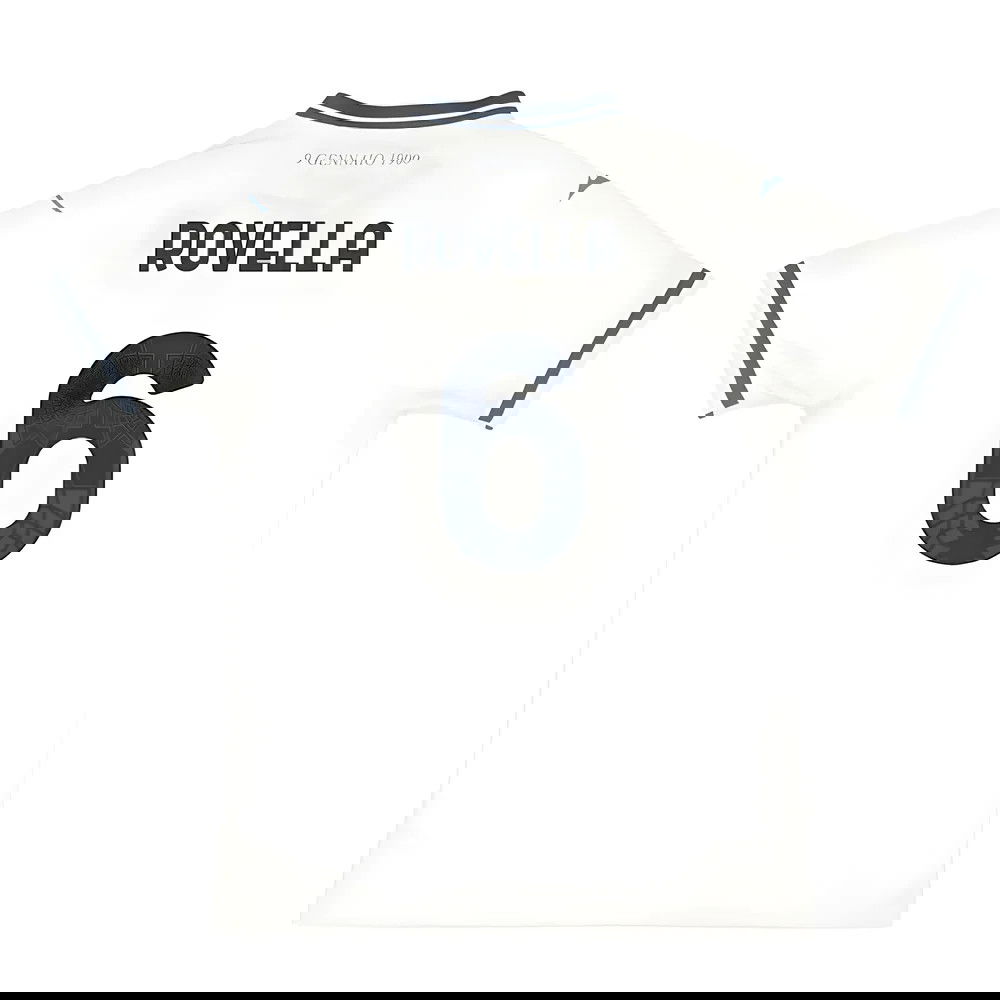 Lacné Futbalove Dresy SS Lazio ROVELLA #6 Preč Dres 2025-2026